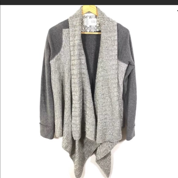 Saturday Sunday Casado Gray Cardigan Sz M - Picture 2 of 6